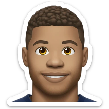 Mbappé gagne la ligue des champions sticker