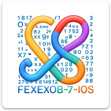 Maths function sticker