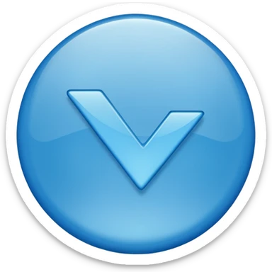 Tiktok mavi tiki sticker