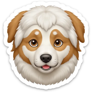Great Pyrenees Emoji sticker