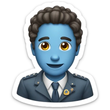 Blue tick instagram sticker