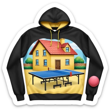 Sephora house, summer Fridays, house, lipgloss, ping-pong, puff hoodie house, but SpongeBob seemed ￼ sticker