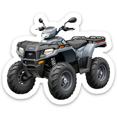 ATV - Polaris Sportsman 570 (Model Year: 2014) (Iconic colour: grey) sticker
