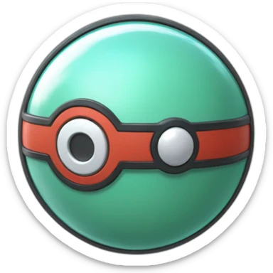 pokemon professor oak anime global trade station badge pokeball sticker