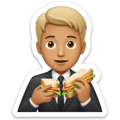 Fat Kim jong-un is a sandwich  sticker