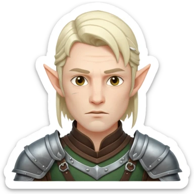 ESO male breton warrior sticker