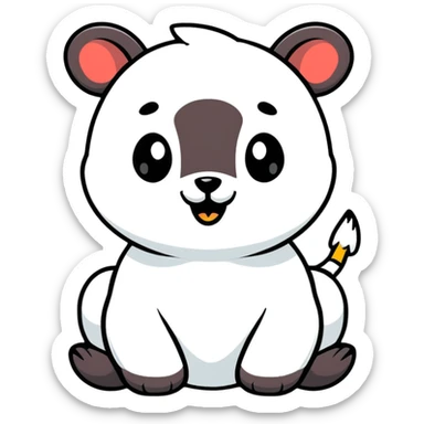 Disney animal sidekick character sticker