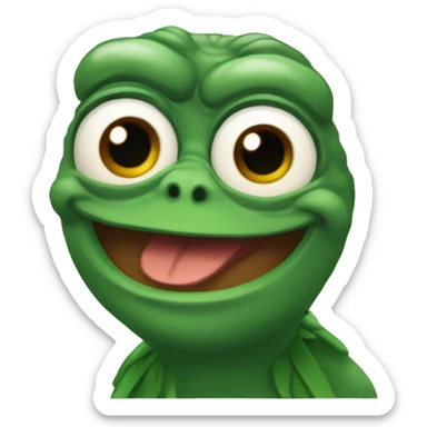 pepe emoji using face of Jirka Kára sticker