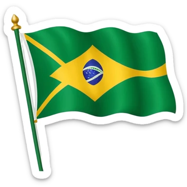 I want an emoji of the Brazilian Guiana flag, the meme sticker
