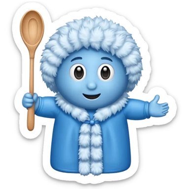 duster in kitchen sticker