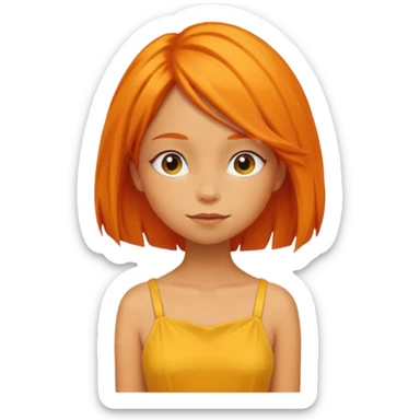 Girl Lorax  sticker