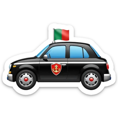 Crea un emoji car to Carabinieri italy sticker