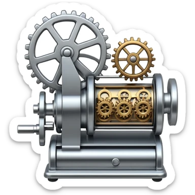 whisker machine  sticker