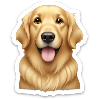 Golden retriever  sticker