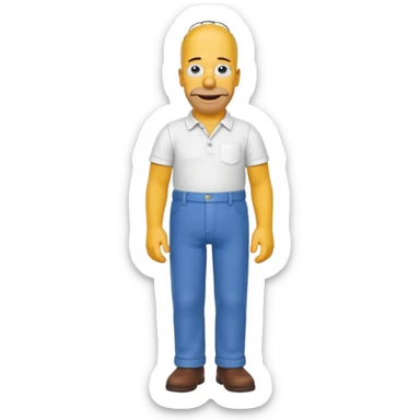 Homer Simpson  sticker