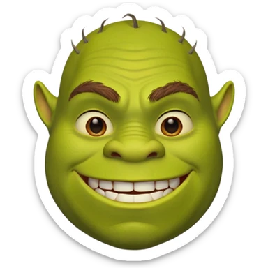 DE SHREK sticker