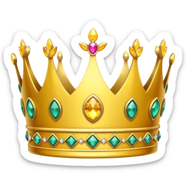 princess crown sticker