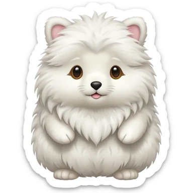 Cute animal full body sticker