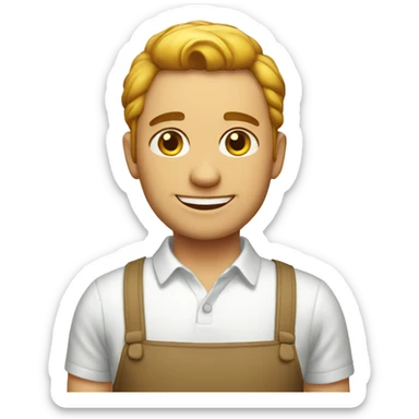 housewife man sticker