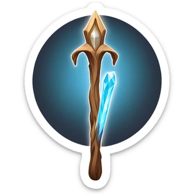 Gandalfs staff sticker