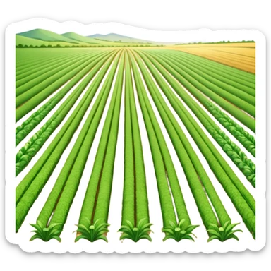 agricultural field sticker