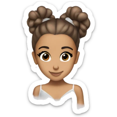 Ariana grande clouds purfume sticker