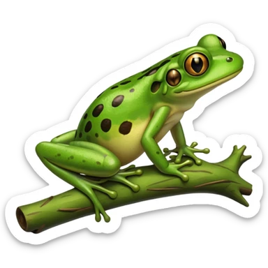 Puerto Rico frog  sticker