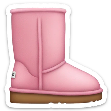 Pink ugg sticker