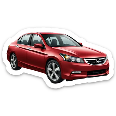 Honda accord CL9 sticker