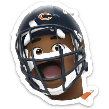 chicago bears winning the super bowl sticker