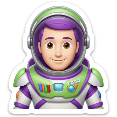 Buzz Lightyear from Toy Story sticker