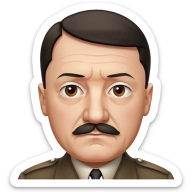 Adolf hitler sticker