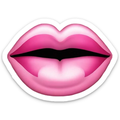 Kiss emoji sticker
