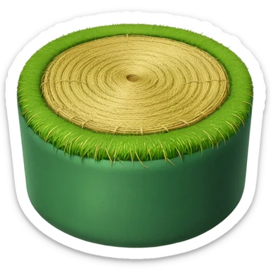 silage hay bale sticker