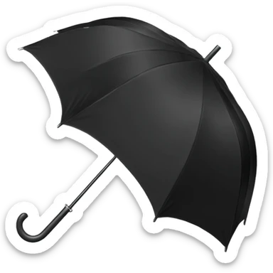 umbrella for rain sticker