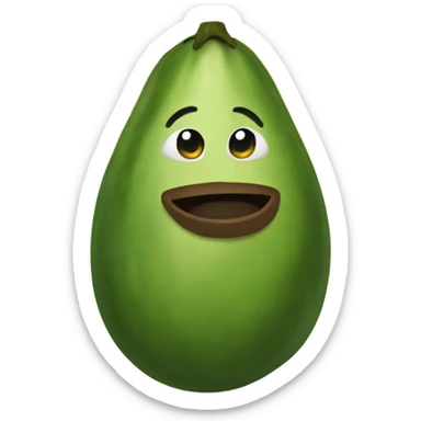 Aguacate potaxir sticker