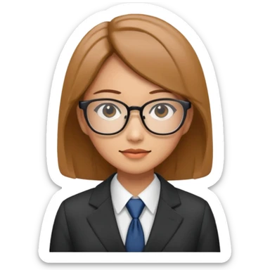 i need an image of a japanese woman analyst sticker