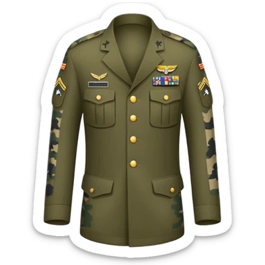 combine U.S. army acu with AGSU half and half sticker