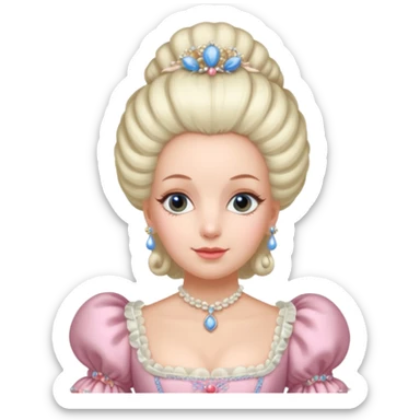 Marie Antoinette sticker