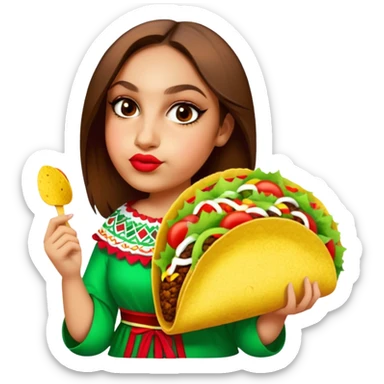 Taco Aficionado sticker
