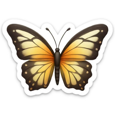 Artistic Butterfly sticker
