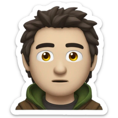 He Who Has No Life (south park warcraft) sticker