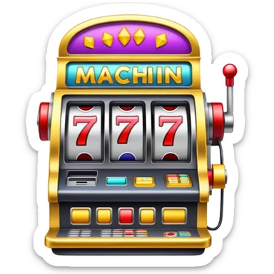 A Slotmachine 7 emoji  sticker