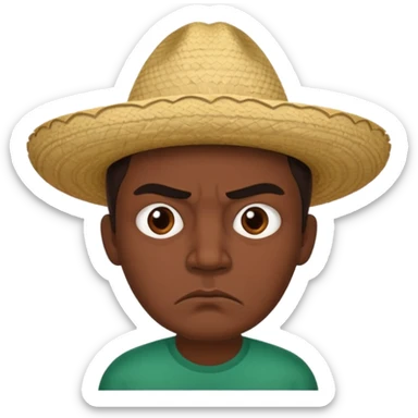 The disgruntled Mexican sticker