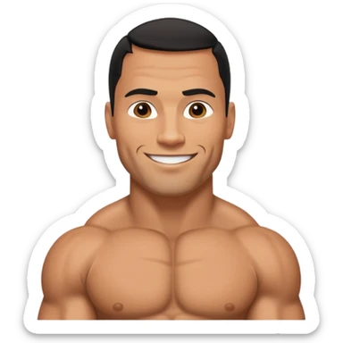 The rock l’acteur sticker