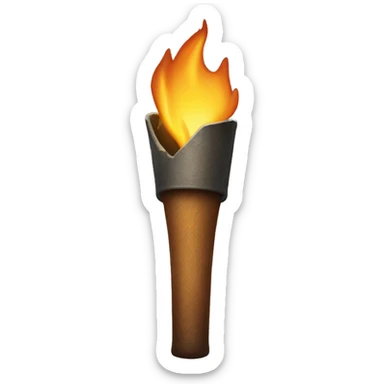 torch snuffed like in Survivor sticker