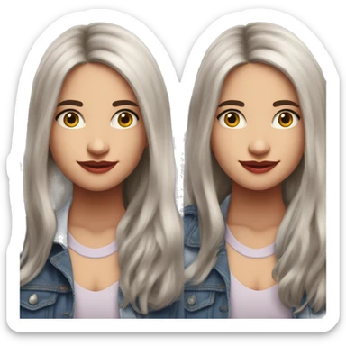 Rachel Zegler is an American actress and singer. She came to prominence with her film debut playing María in Steven Spielberg's musical adaptation West Side - Rachel zegler - straight hair sticker