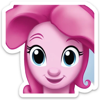 my little pony pinkie pie  sticker