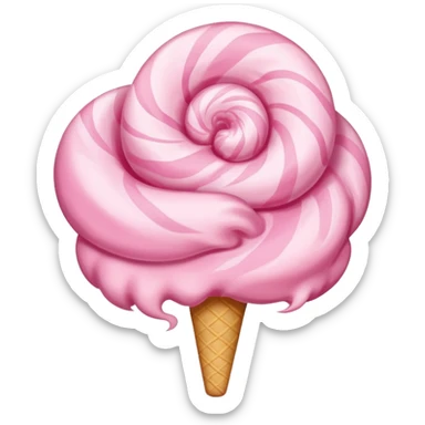  birthday cotton candy sticker
