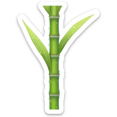 Sugarcane sticker
